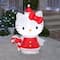 3.5ft. Airblown® Inflatable Christmas Hello Kitty® in Holiday Dress